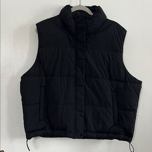 Old Navy Water-Resistant Black Vest